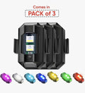 USB Rechargeable RGB Car/Bike Spoke LED Light - Pack of 3